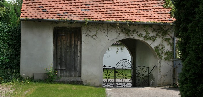 Friedhofstor Friedhof bei der Kirche