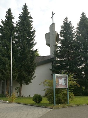 Blick auf unsere Kirche