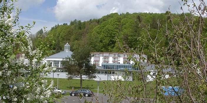 Blick auf Jordanbad